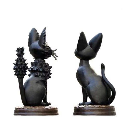 6pcs Set Ghibli Kiki’s Delivery Service Cat Jiji Gigi Figure PVC Toy Model 6.5cm - Bild 8 von 8