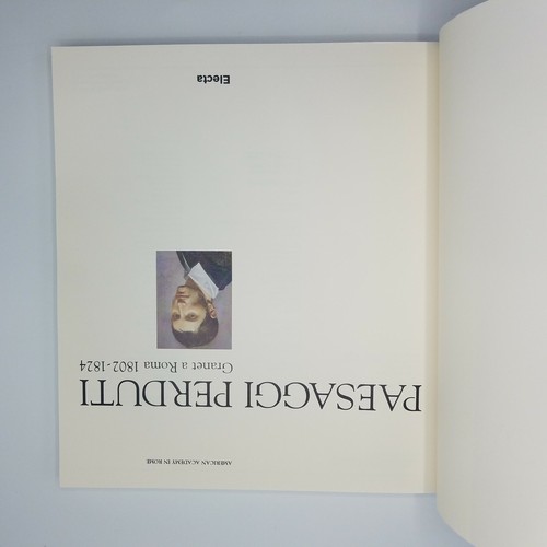 Paesaggi Perduti Granet a Roma 1802-1824 Art Book American Academy in Rome 1996 - Picture 4 of 9