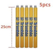5PCS 25cm Surveying Extension Pole Prism Antenna Extend Section For Trimble 