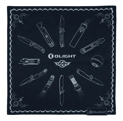 Olight Oknife OHanks L1 Blue Handkerchief, 10" x 10"