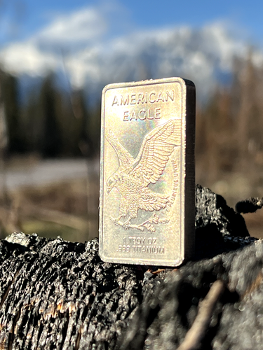 1 TROY OUNCE/OZ .999 Pure Titanium (Ti) Metal Walking Liberty ingot Bar Bullion - Picture 19 of 19