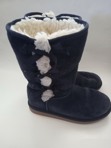 KOOLABURRA by UGG Suede Women's Blue Boots Size 4 ( 941) - Picture 12 of 12