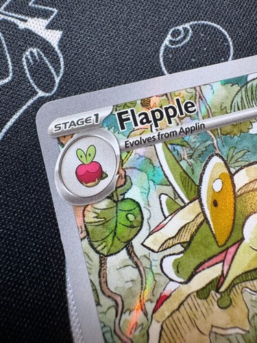 Flapple 210/191 Pokemon TCG S&V Surging Sparks Ilustración Raro Inglés - Imagen 3 de 5