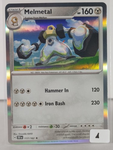 Melmetal - Temporal Forces - 117/162 - Pokemon TCG - Foil - Rare - Picture 2 of 36