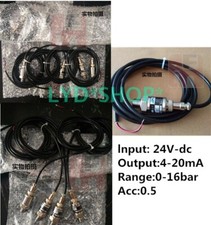 Screw Air Compressor Pressure Sensor 4-20mA 0-16Bar 1/4" Pipe Thread Genuine New