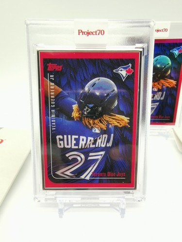 Topps Project 70 Vladimir Guerrero Jr #266 -- Artist Proof 03/51 & Rainbow 57/70 - Picture 2 of 6