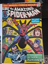 Amazing Spider-Man #135 OW/W - 2nd app. of Punisher & Tarantula origin