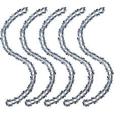 5pack 18" inch Chainsaw Chain Blade 3/8" LP .050" Gauge 62DL Full-Chisel 62 DL
