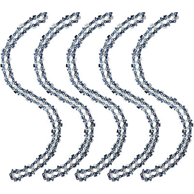 #ad 5pack 18quot; inch Chainsaw Chain Blade 3 8quot; LP .050quot; Gauge 62DL Full Chisel 62 DL $29.99