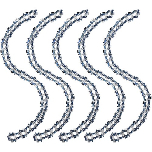 5pack 18" inch Chainsaw Chain Blade 3/8" LP .050" Gauge 62DL Full-Chisel 62 DL - Picture 1 of 6