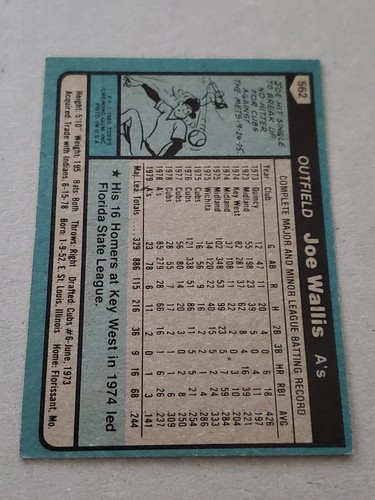 1980 TOPPS BASEBALL TRADING CARDS 541-726 YOU PICK FREE SHIPPING 50% 2 OR MORE - 第 23/229 張圖片