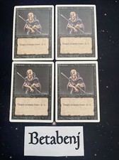 4x MTG Weakness Revised Edition (Playset)
