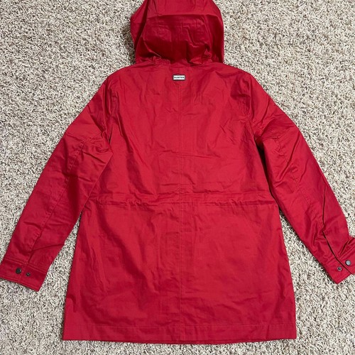 NEW HUNTER Women’s Water Resistant Windbreaker Hooded Jacket Red, Size S/M/L - Picture 12 of 38