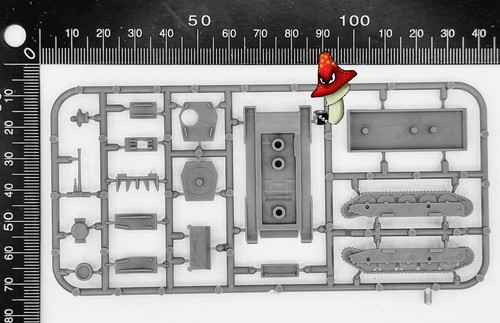 Victrix Cromwell mk VII 12mm scala 1:144 WWII 1x sprue plastica sfusa VG12005 - Foto 4 di 9