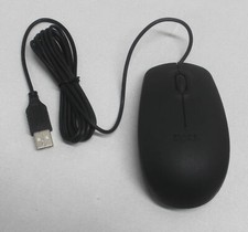 09RRC7 Dell Mouse Usb Black Optical 3-Button Wired Mouse W/Scroll Wheel"GRADE A"
