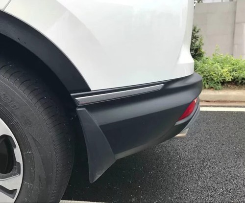 For 2017-2019 Honda CR-V 8pcs Stainless Body Side Front Rear Bumper Molding Trim - Picture 8 of 12