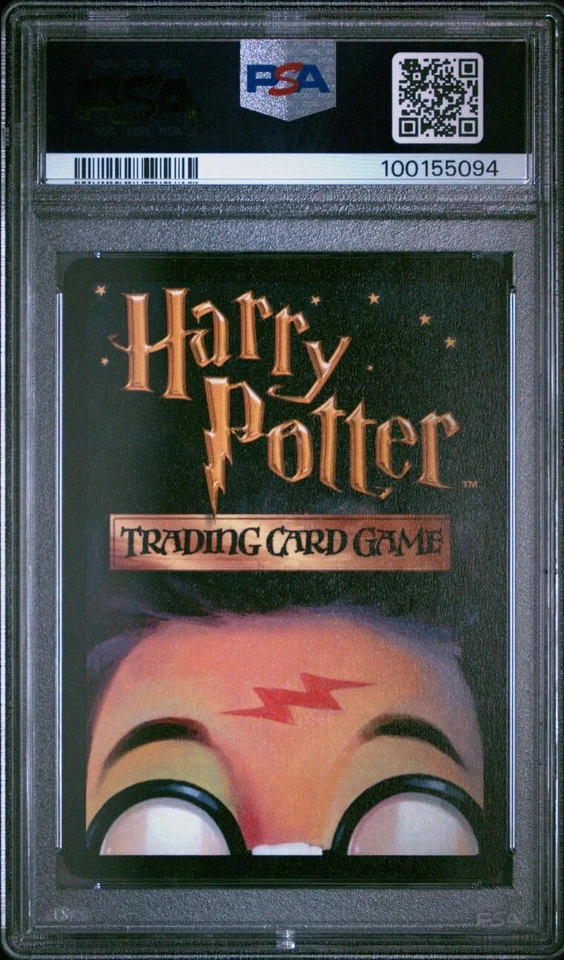 2002 Harry Potter Adventure at Hogwarts - Albus Dumbledore #1 HOLO PSA 8 - Image 2 of 2