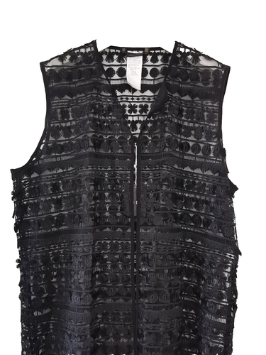MARINA RINALDI 🌟 JACKET in Lace PLUS size MR 27_Usa 18W_De46_Gb22_Fr52 - Picture 21 of 22