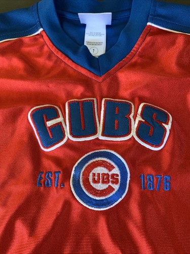 MLB Chicago Cubs Sleeveless Summer Jersey- Child size 7 - Picture 3 of 6