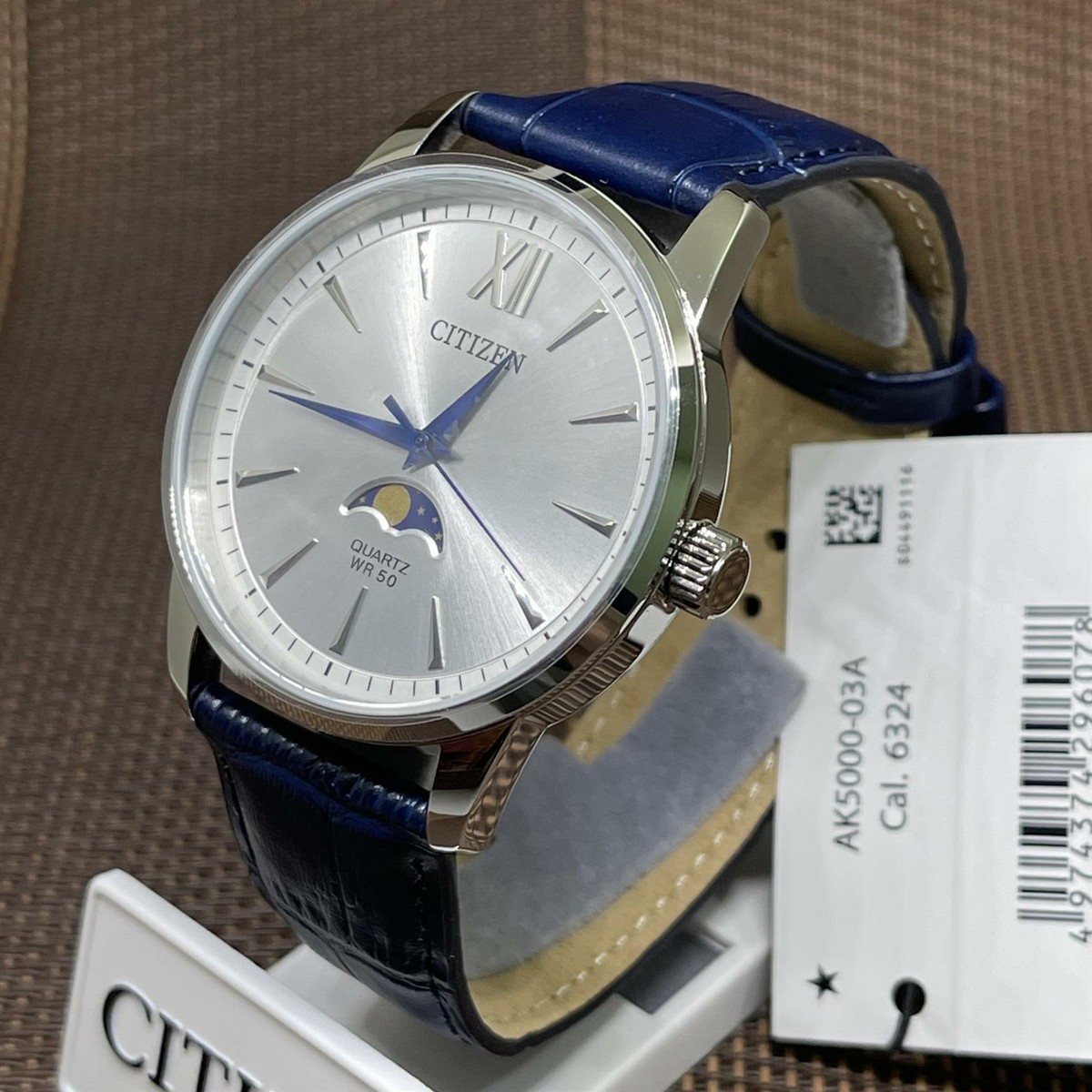 CITIZEN シチズン腕時計 メンズ クオーツ アナログ 3針 ムーン