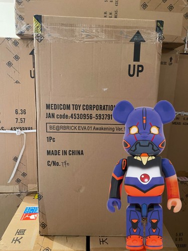 大人気新品 ベアブリック エヴァンゲリオン 初号機 覚醒