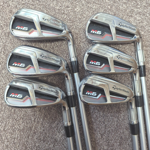 TaylorMade M6 Eisensatz FLEX S #5-PW Rechtshänder - gebraucht