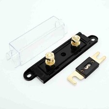 60A Car Audio ANL Fuse Holder 0/2/4 Gauge AWG IN OUT Inline Fuse Block 60 AMP