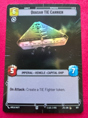 STAR WARS UNLIMITED TCG JTL JUMP TO LIGHTSPEED: HYPERSPACE FOIL CARD SELECTION - Picture 108 of 118