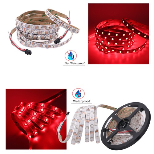 5V 12V WS2812B WS2811 IC Adressierbar LED Streifen Stripe RGB 5050 Leiste Licht - Bild 11 von 14