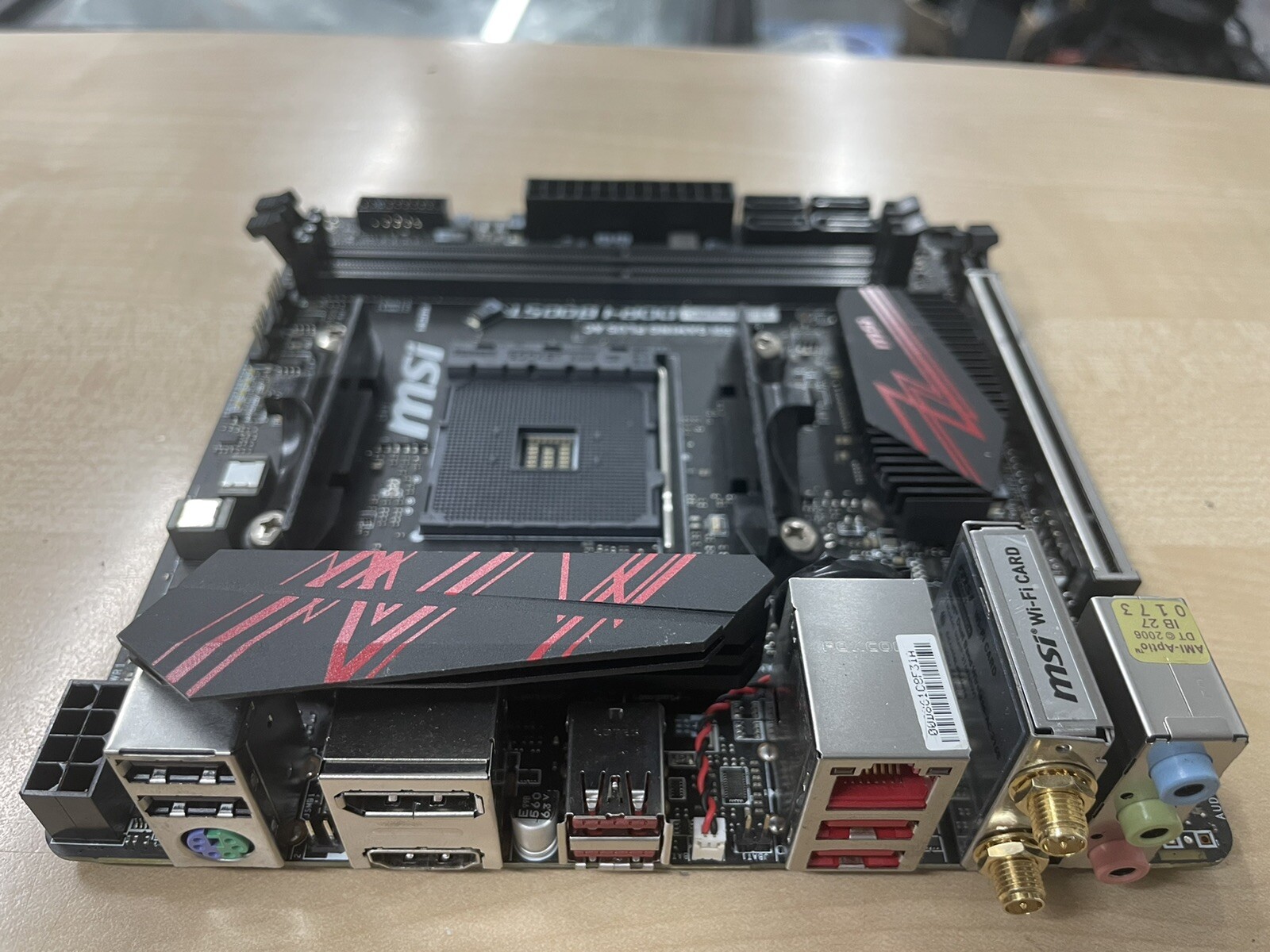 MSI B450I GAMING PLUS AC Mini ITX AM4 Motherboard eBay