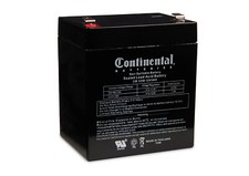 Continental Battery CB1250 F2 12 Volt 5 Amp Hour Battery With F2 Terminal