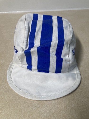 Vtg PEPSI-COLA Painters White Blue Snapback Hat Cap Used 1987 NY State Fair NYS - Picture 5 of 8