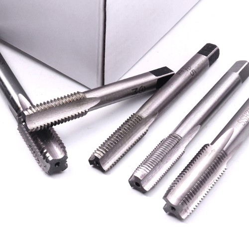 Set punte trapano filettatura destra utensili rubinetto macchina manuale metrica HSS 16 misure - Foto 2 di 9