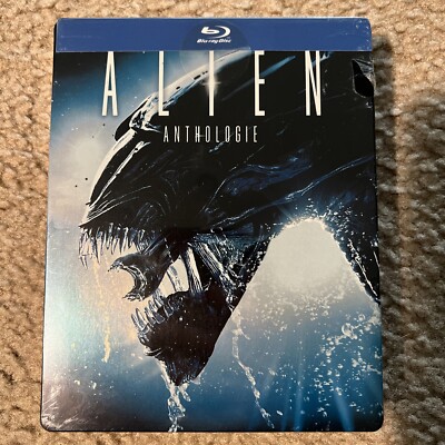 ALIEN Anthology Steelbook Limited Edition French Anthologie 4 disc Import -dmg