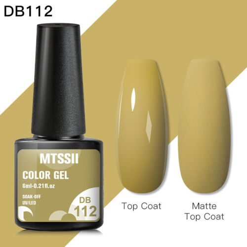 MTSSII 244 Colors 6ml Nail Art Gel Nail Polish Soak-off UV/LED Manicure Spring - Picture 126 of 259