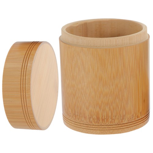 Bamboo Tea Container Sealed Tea Tube Tea Storage Box Storage Holder Container