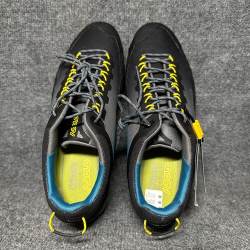 Asolo Womens Eldo Hiking Shoes Blue Moon/Grey Trail Outdoors Vibram Size 8 NWT - Picture 5 of 9