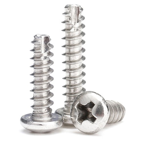 A2 Stainless Phillips Pan Head Self Tapping Screws Flat Tail Wood Screws M1-M6 - Picture 7 of 130