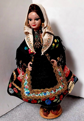 Muñeca Muneca de Artesanía Beibi 9" Hecha a Mano en España Vintage Años 70 - Imagen 4 de 4