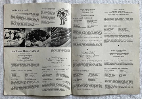 Collectable Vintage Smedleys “The Harvest Is Yours” Recipe Booklet - Picture 6 of 14