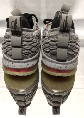 Nike Lebron XV 15 Low Gray Pink Basketball Shoes Sneakers  display picture 1