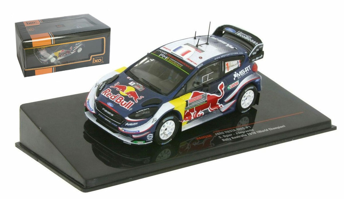 iXO Ford Fiesta WRC ミニカー 1/43 RED Blue Ixo Ford Fiesta Wrc 1/43 Red Blue Minicar | eBay