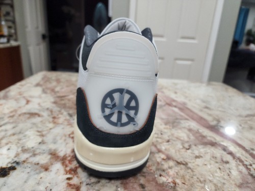 NEW! Nike Air Jordan 3 'Quai 54' White Black Mens Size 16 - (FZ5649-100) - Picture 10 of 14