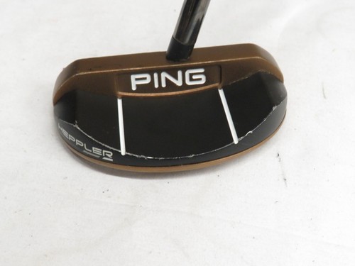 Used LH PING (Black Dot) Heppler Piper C 34" Putter - Steel Shaft 34 - Picture 4 of 8