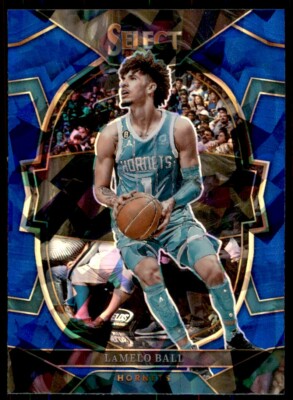 NBA CHARLOTTE BALL ラメロボール　 値下げ交渉　可 2022-23 Select Blue Cracked Ice Prizm LaMelo Ball Charlotte