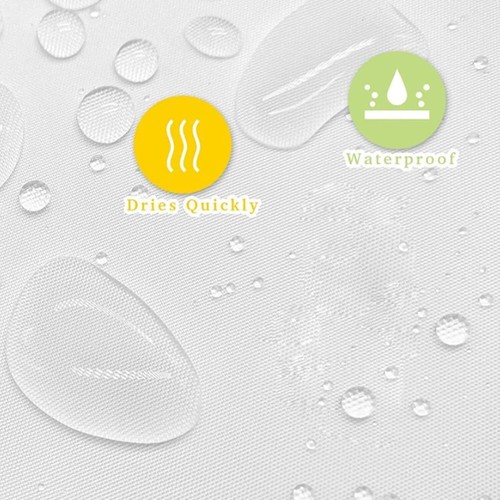 Easter Shower Curtain, Funny Bunny Shower Curtain set, Spring Shower Curtains - Picture 5 of 5