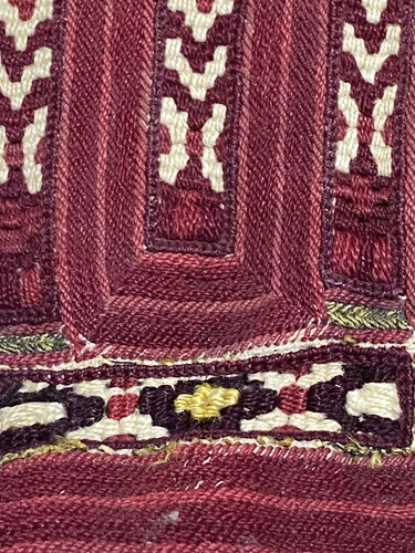Antique Charazani Chuspa Coca Leaf Woven Bag Museum Quality Peru Andes Bolivia - 第 11/12 張圖片
