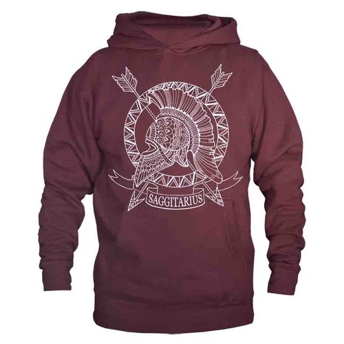 Schütze Sternzeichen Horoskop Astrologische Grafik Hoodie - Bild 4 von 7