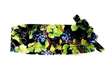Napa Valley Grapes Cummerbund and Bow Tie Set