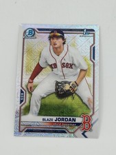 2021 Bowman Chrome #BCP-71 Blaze Jordan 1st Bowman Rookie RC Mojo Refractor